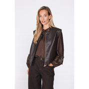 Gilet pu