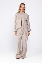 Jacket chalk stripe