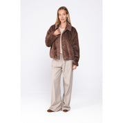 Jacket faux fur