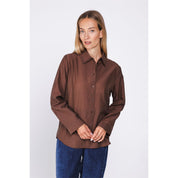 Blouse double collar