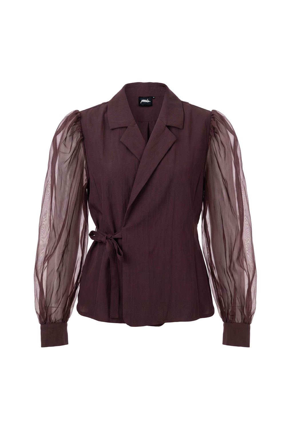 Blazer contrast sleeves