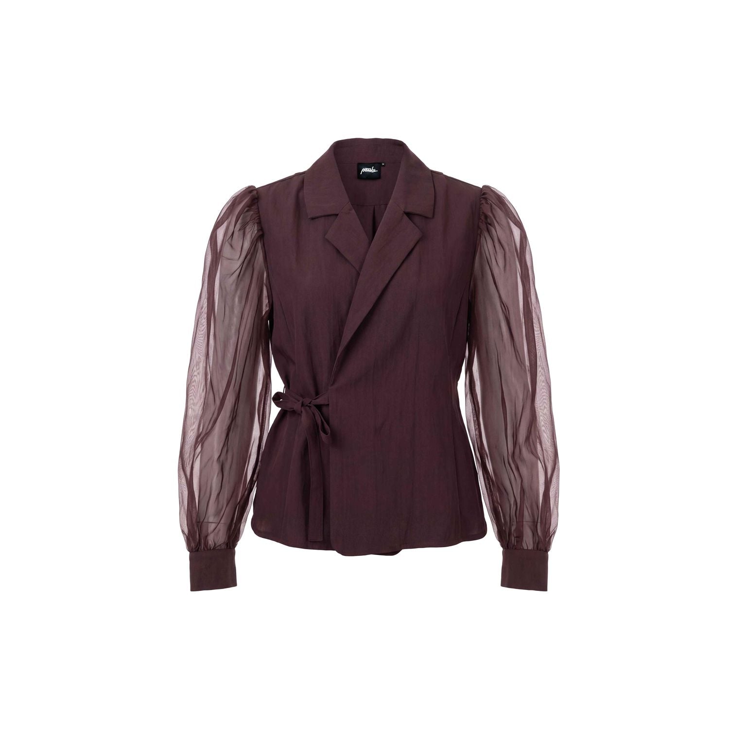 Blazer contrast sleeves